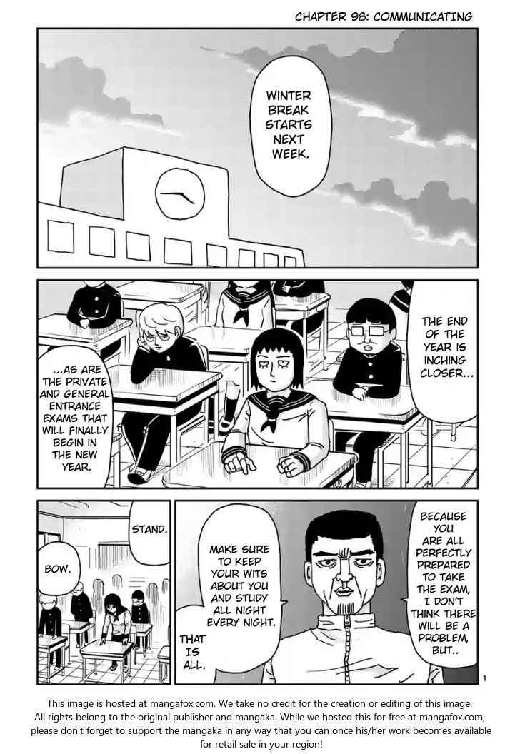 Read Mob Psycho 100 Manga Online