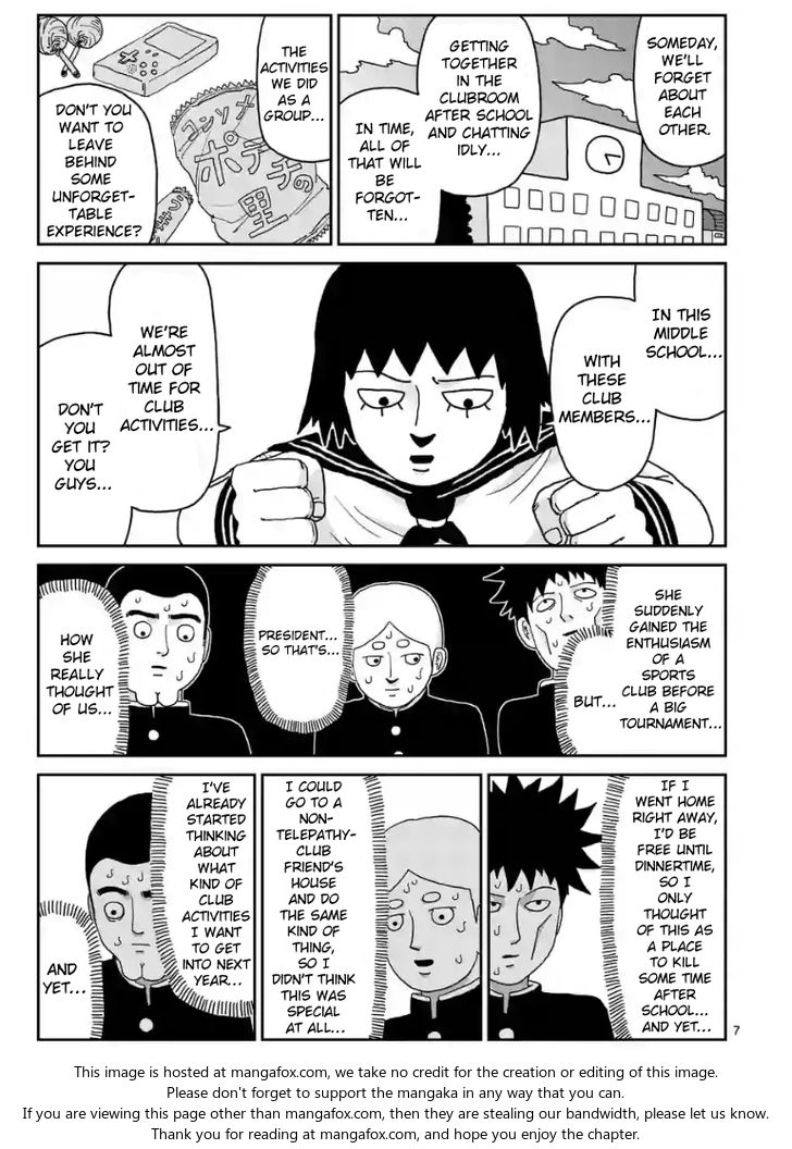Read Mob Psycho 100 Manga Online
