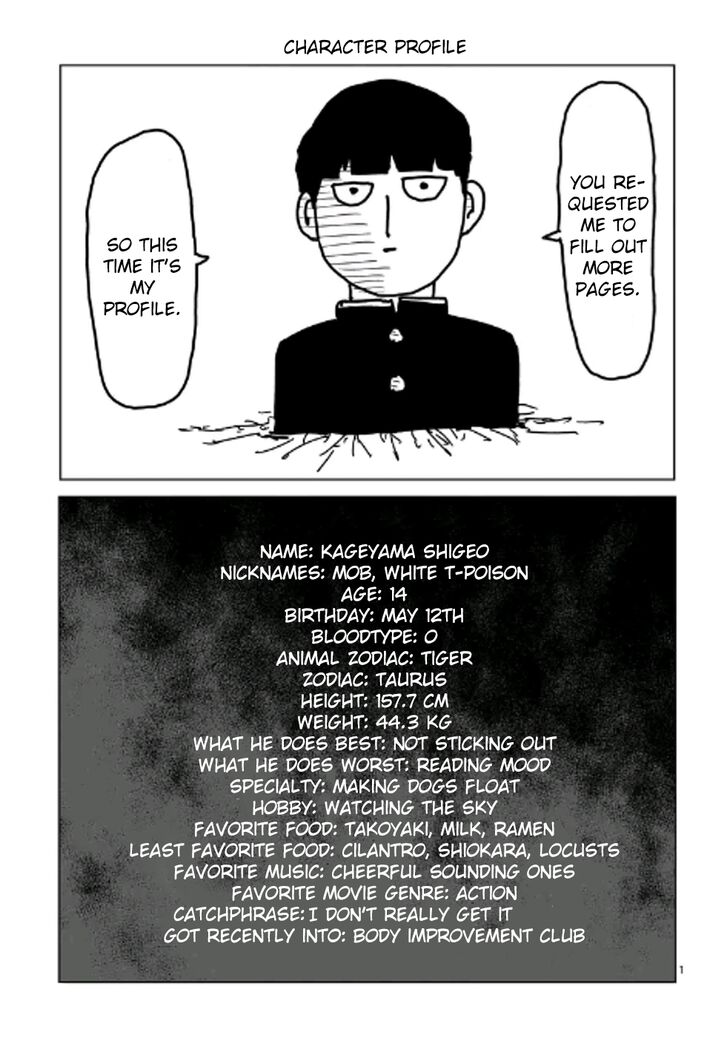 Read Mob Psycho 100 Manga Online