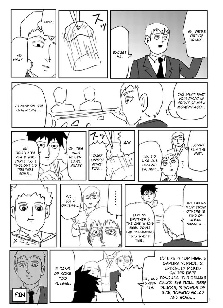 Read Mob Psycho 100 Manga Online