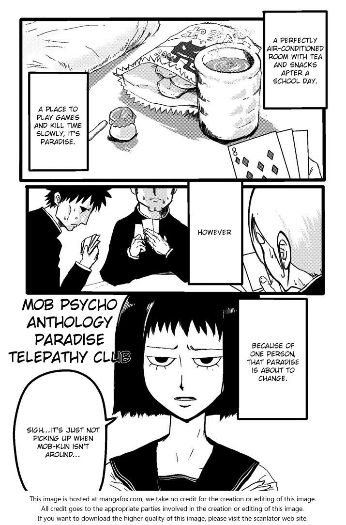 Read Mob Psycho 100 Manga Online