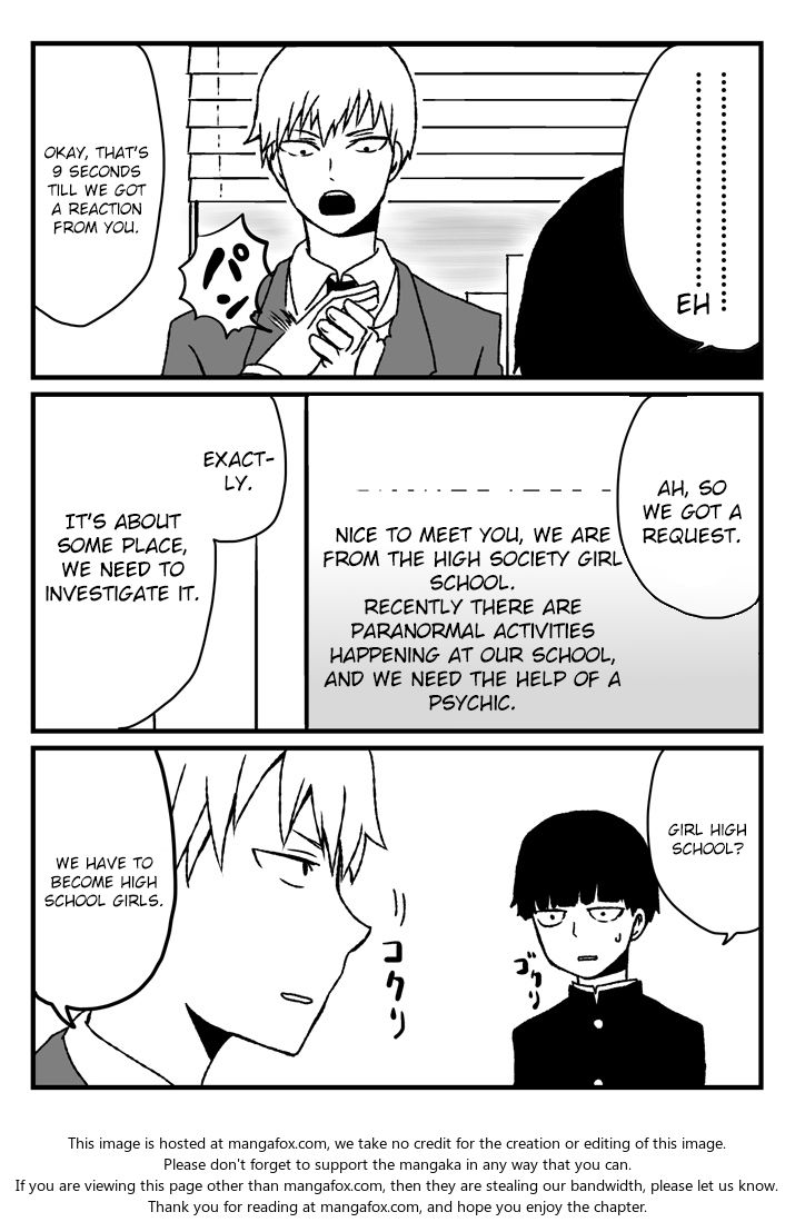 Read Mob Psycho 100 Manga Online