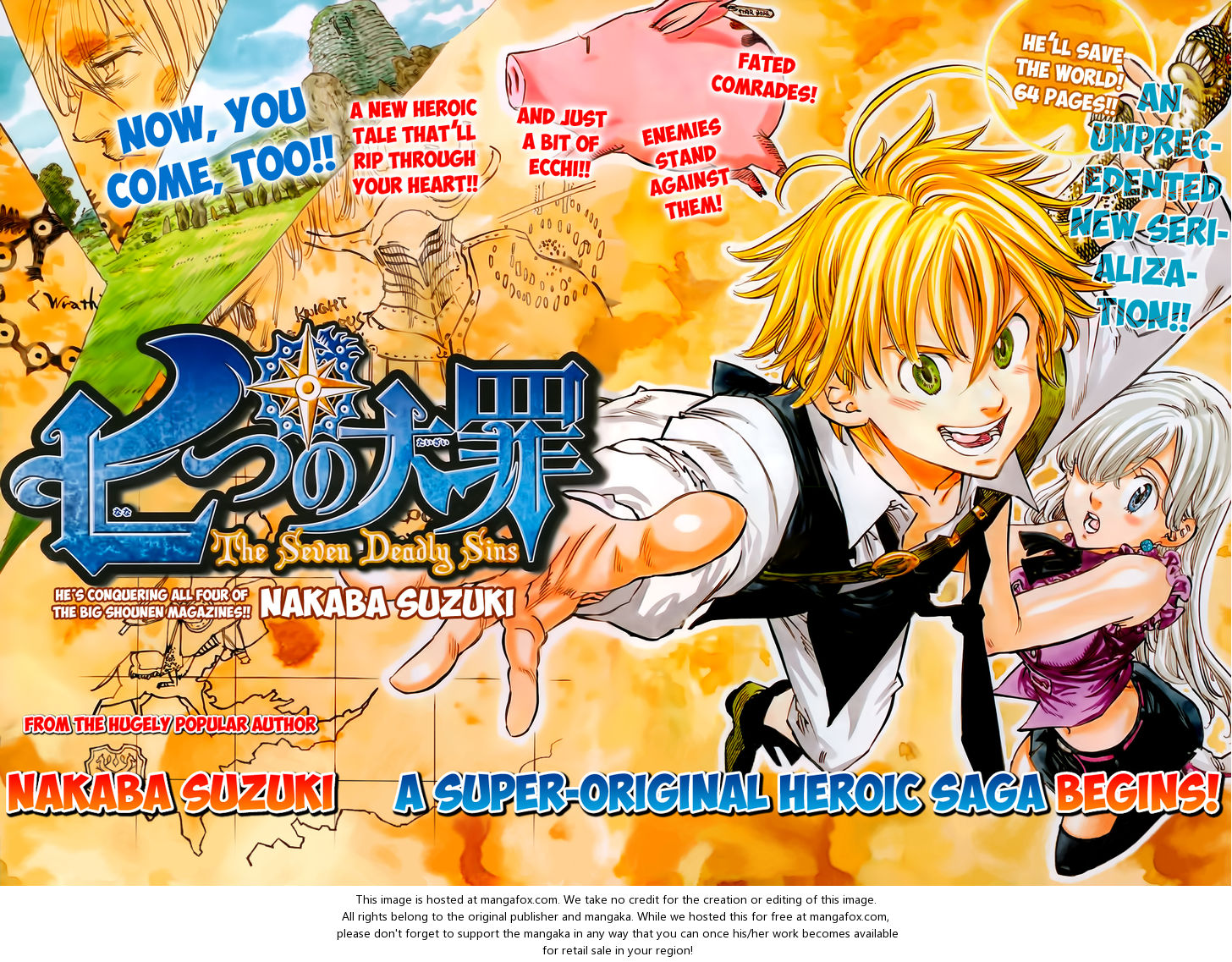 Read Nanatsu no Taizai Manga Online