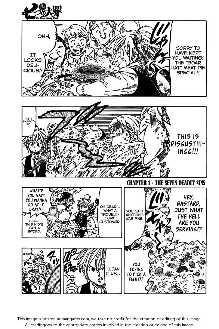 Read Nanatsu no Taizai Manga Online