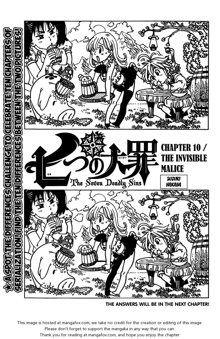 Read Nanatsu no Taizai Manga Online