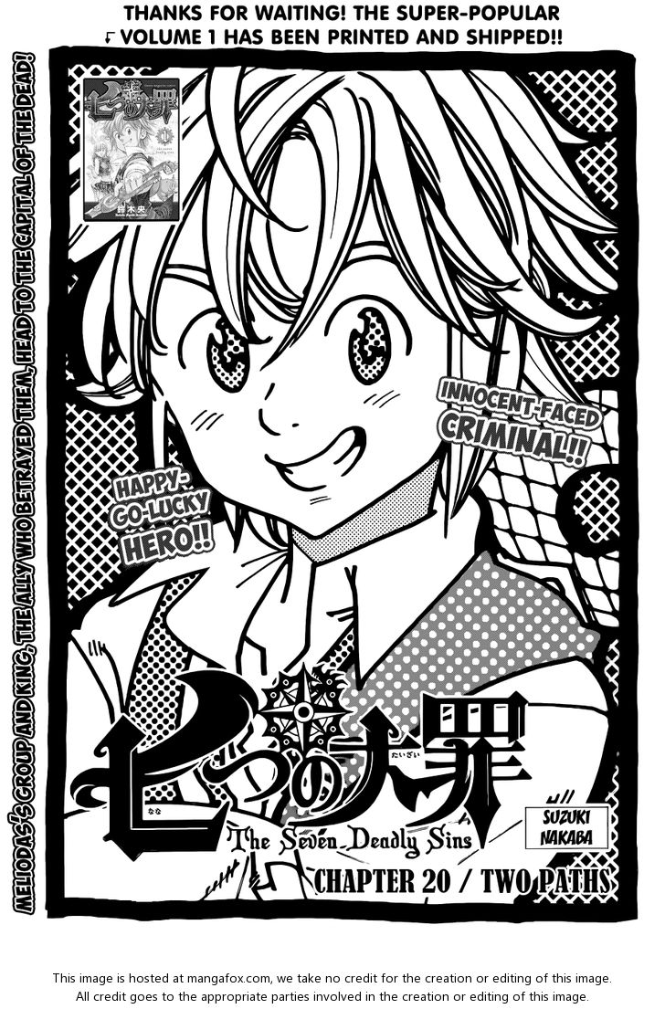 Read Nanatsu no Taizai Manga Online