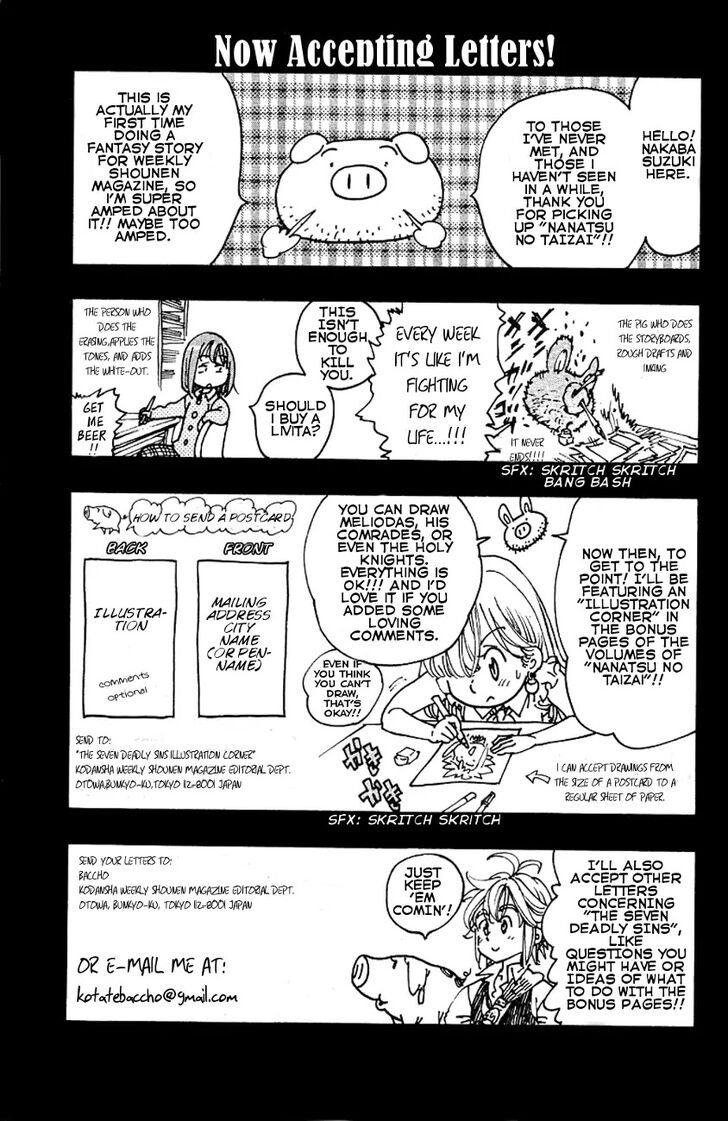 Read Nanatsu no Taizai Manga Online