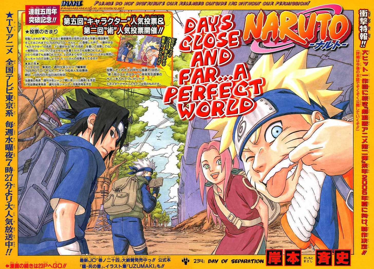 Read Naruto Manga Online