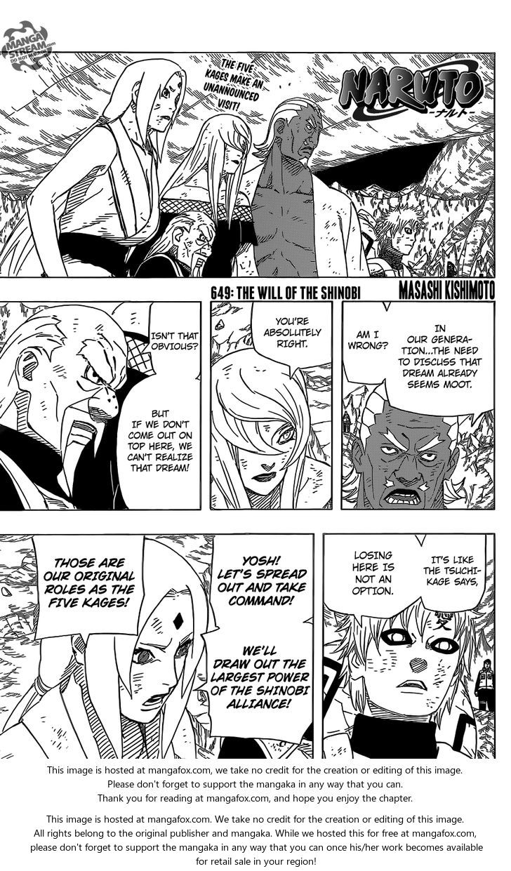 Read Naruto Manga Online