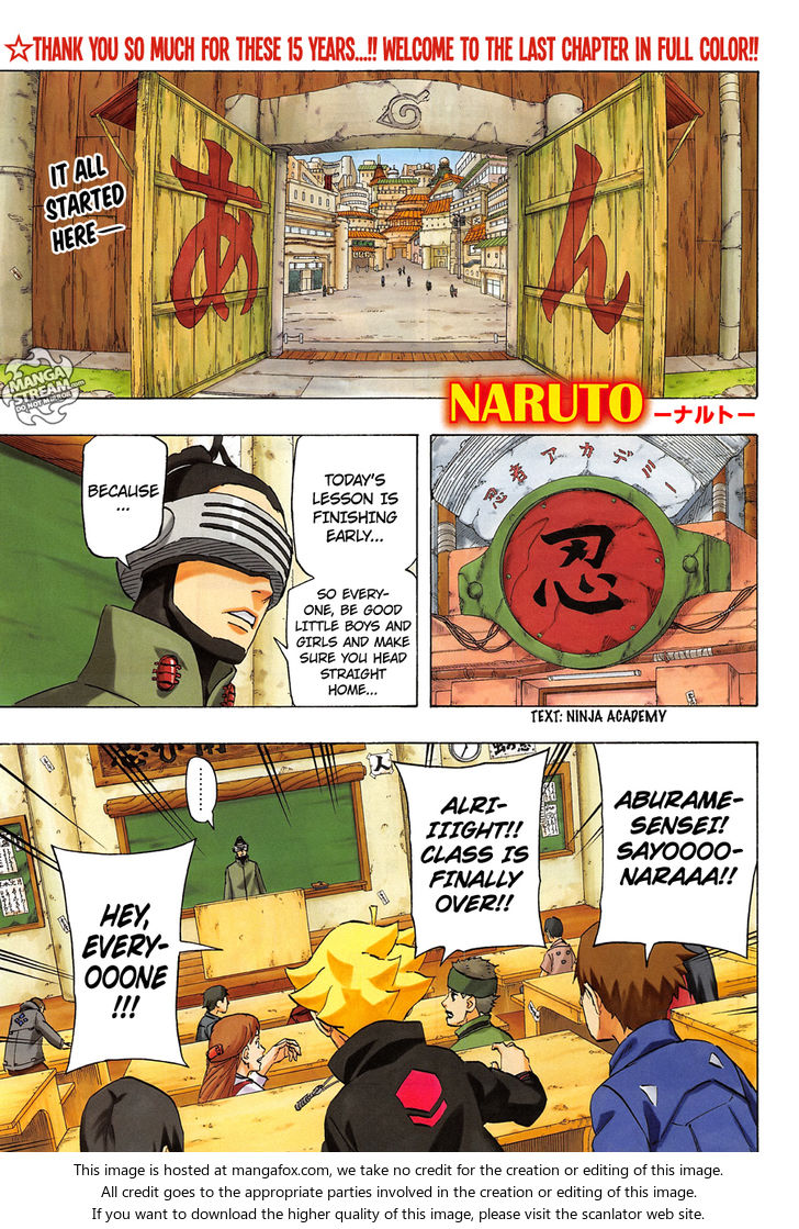 Read Naruto Manga Online