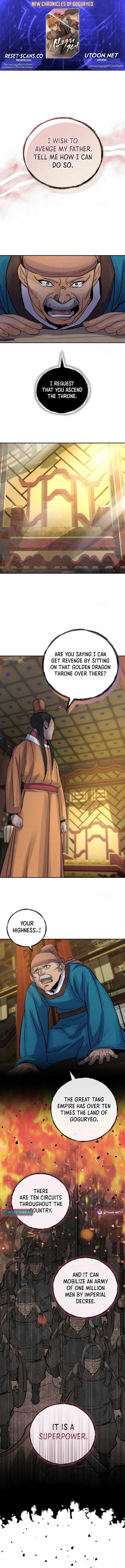 Read New Chronicles of Goguryeo Manga Online