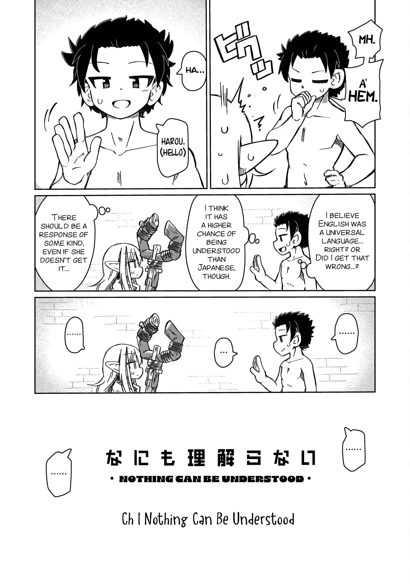 Read Nothing Can be Understood Manga Online