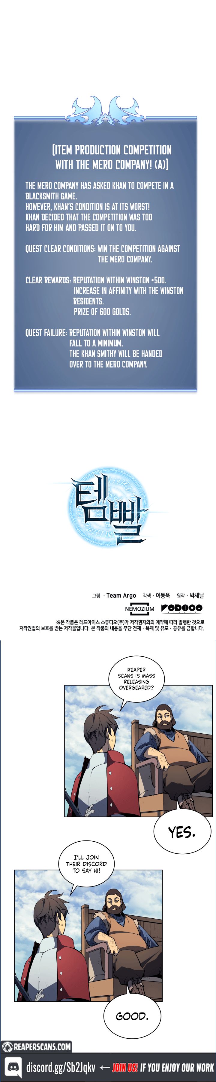 Read Overgeared Manga Online