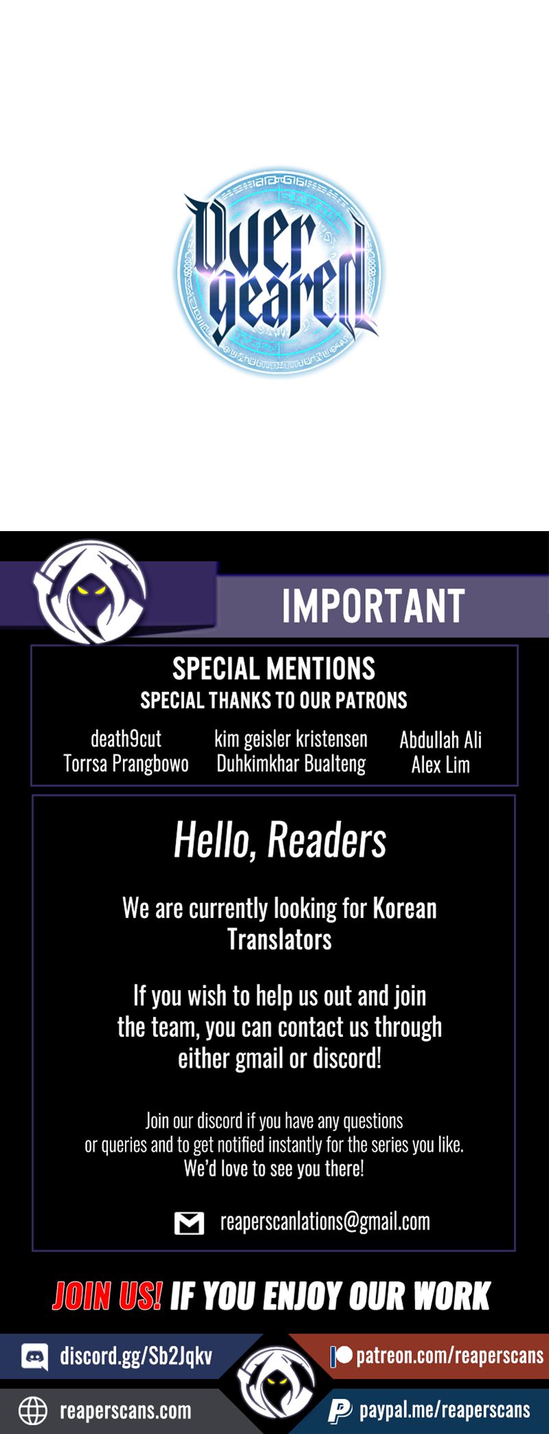 Read Overgeared Manga Online