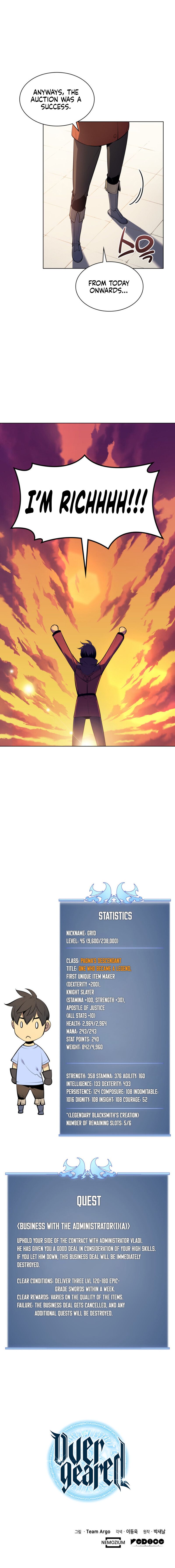 Read Overgeared Manga Online