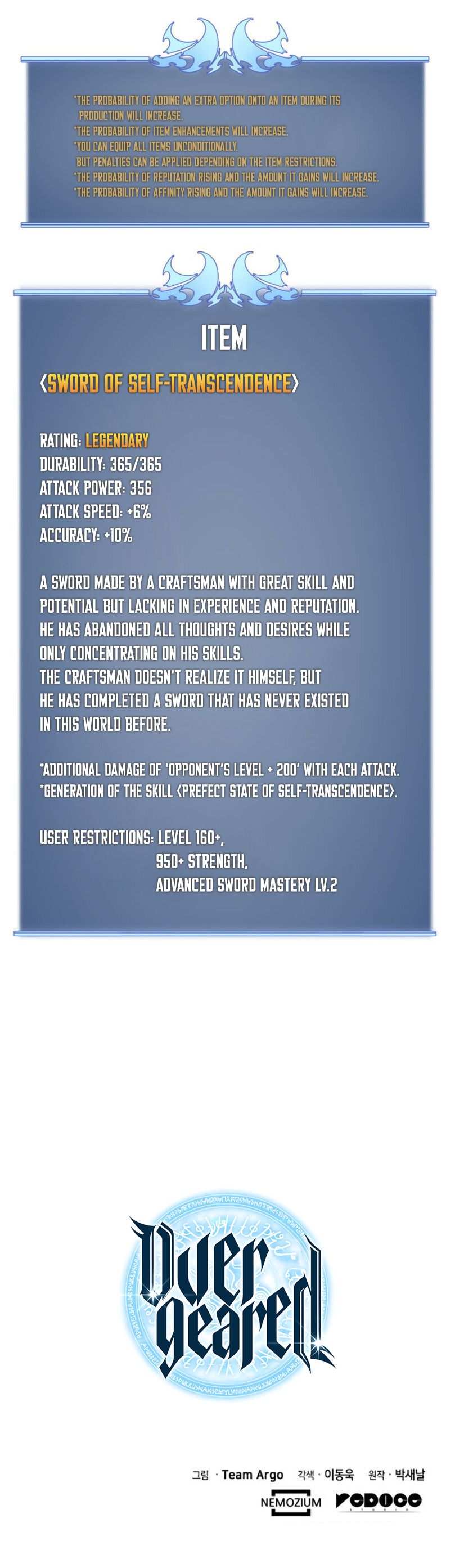 Read Overgeared Manga Online