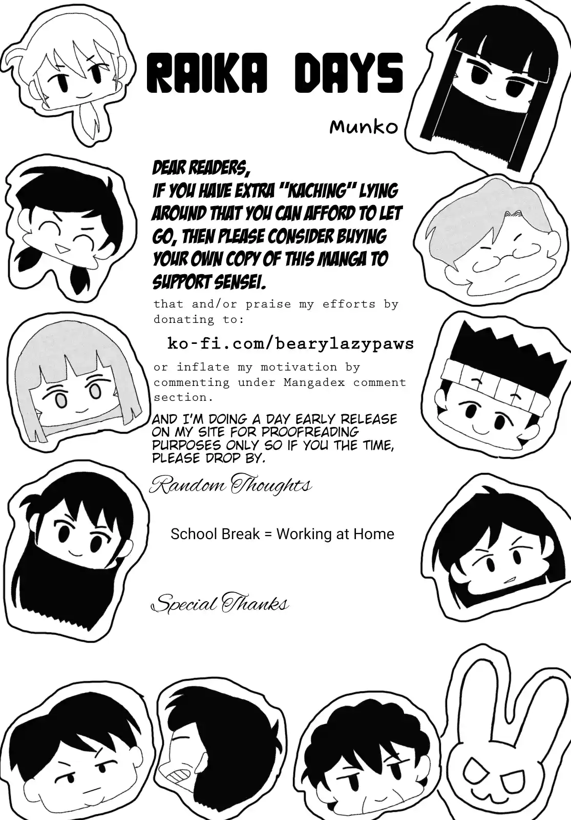 Read RAIKA DAYS Manga Online