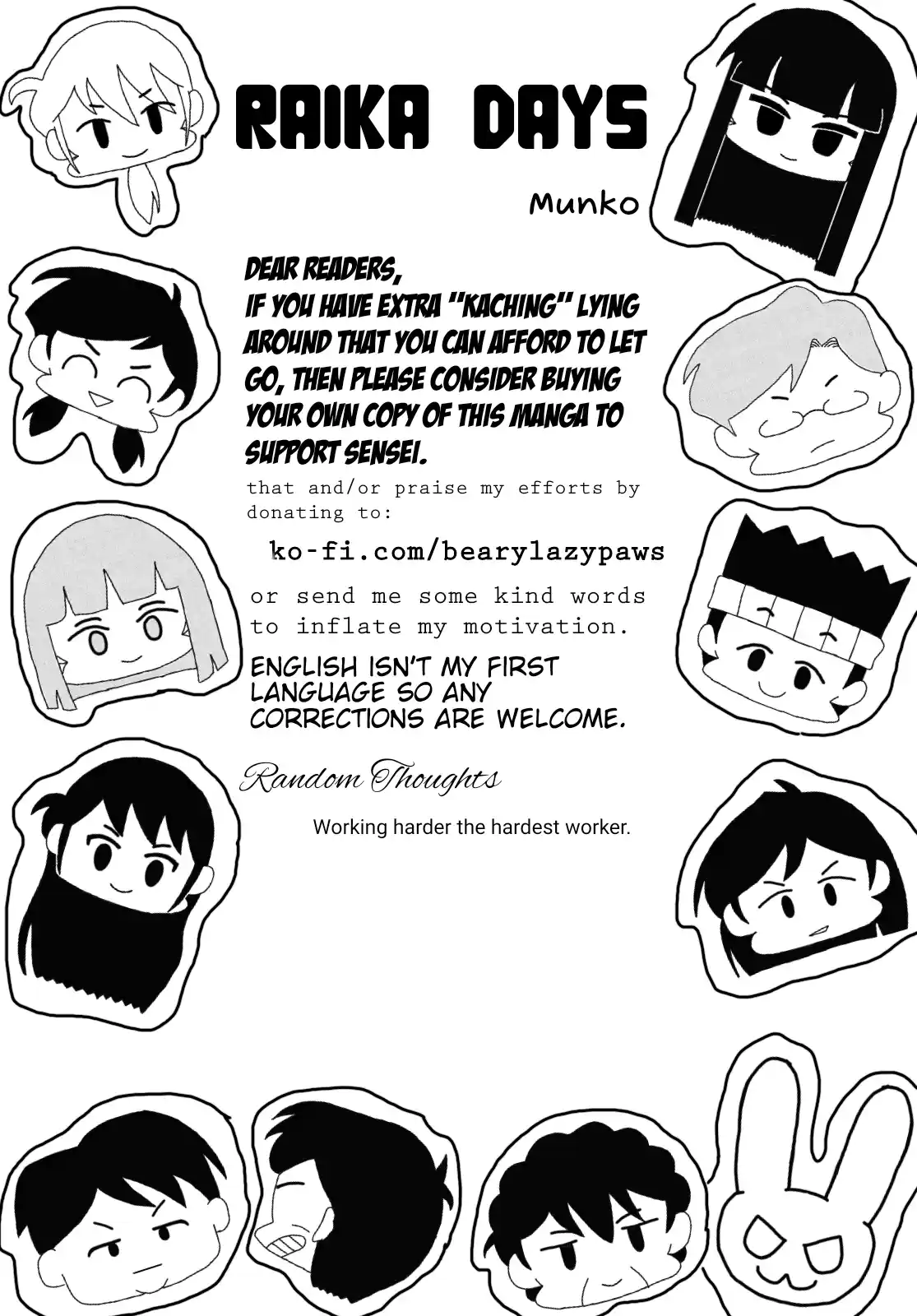 Read RAIKA DAYS Manga Online