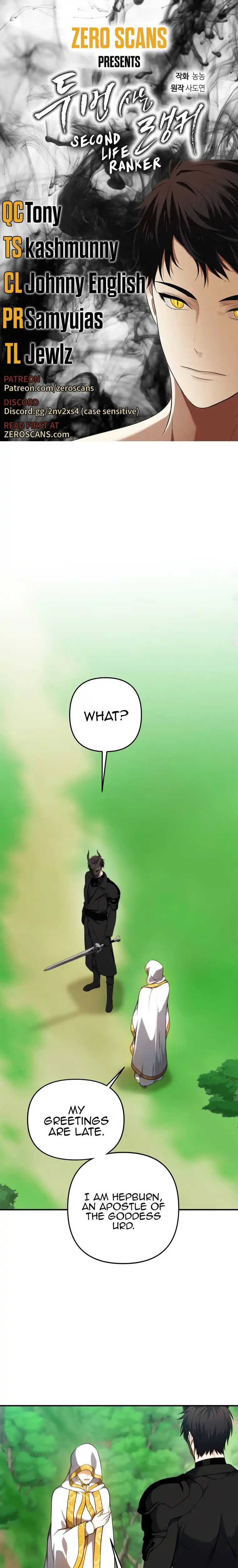 Read Ranker Who Lives A Second Time Manga Online