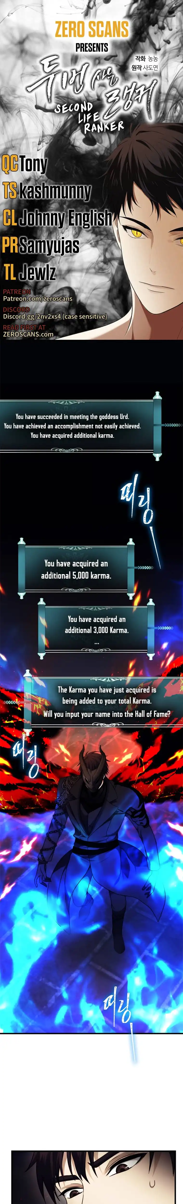 Read Ranker Who Lives A Second Time Manga Online