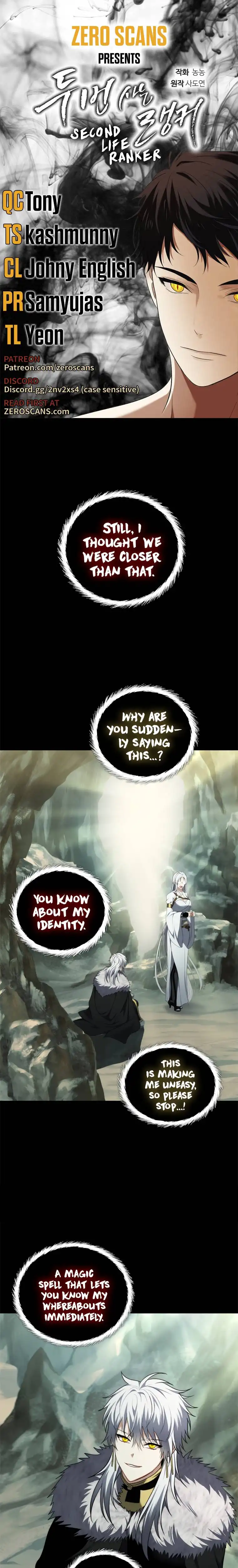 Read Ranker Who Lives A Second Time Manga Online