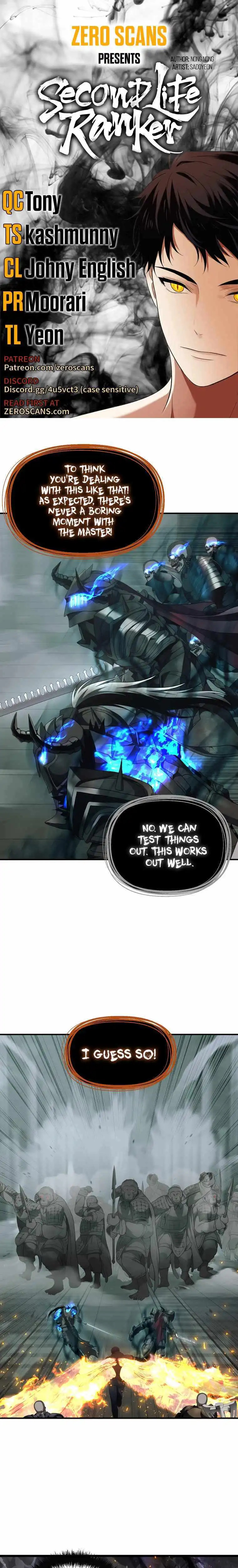 Read Ranker Who Lives A Second Time Manga Online