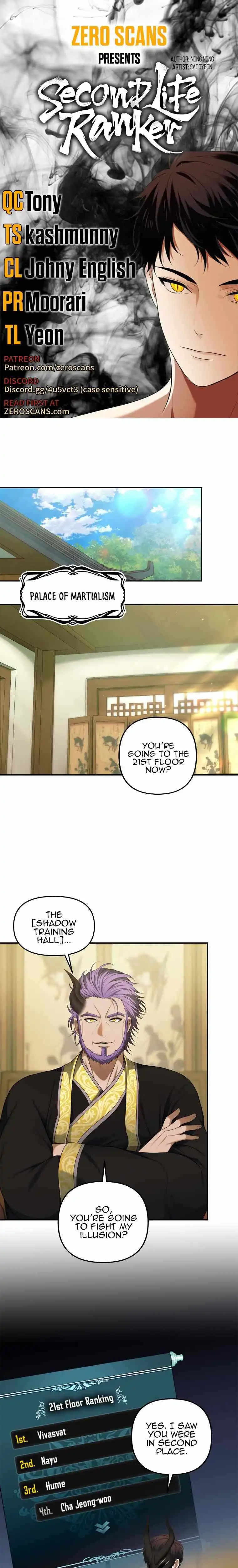 Read Ranker Who Lives A Second Time Manga Online