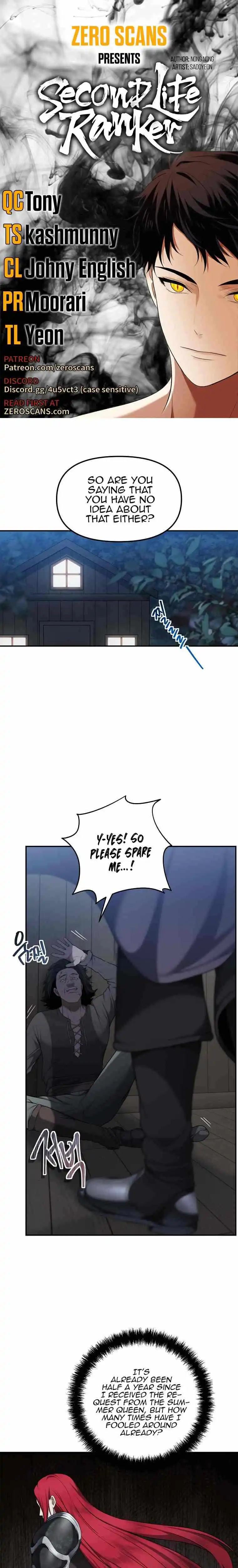 Read Ranker Who Lives A Second Time Manga Online