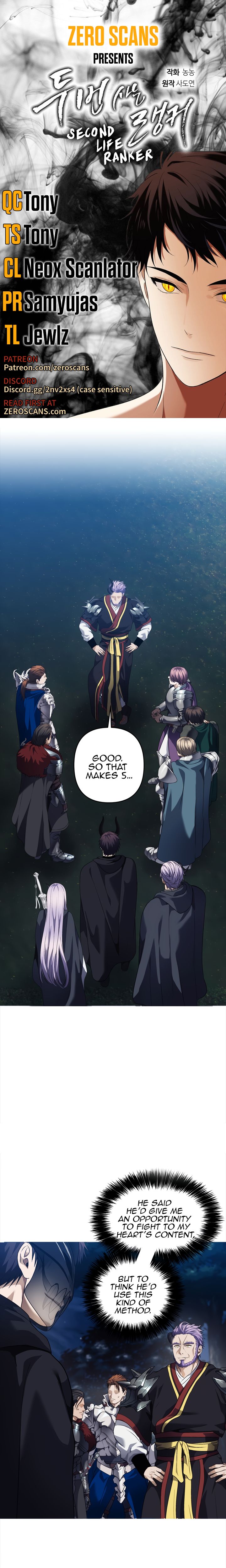 Read Ranker Who Lives A Second Time Manga Online