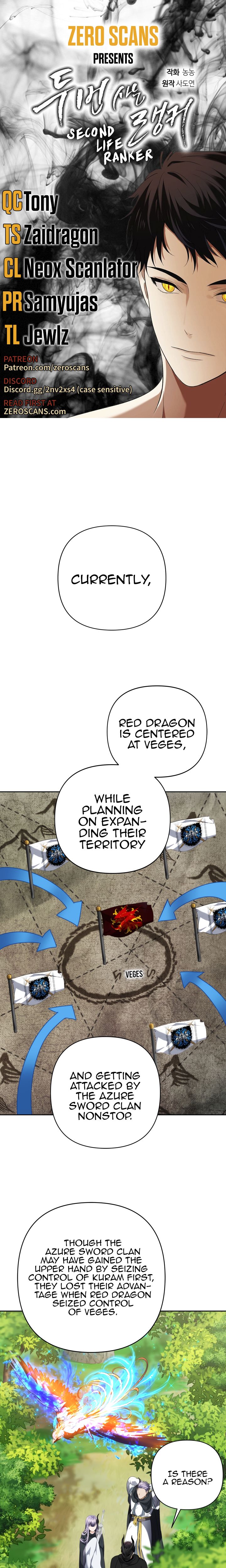 Read Ranker Who Lives A Second Time Manga Online