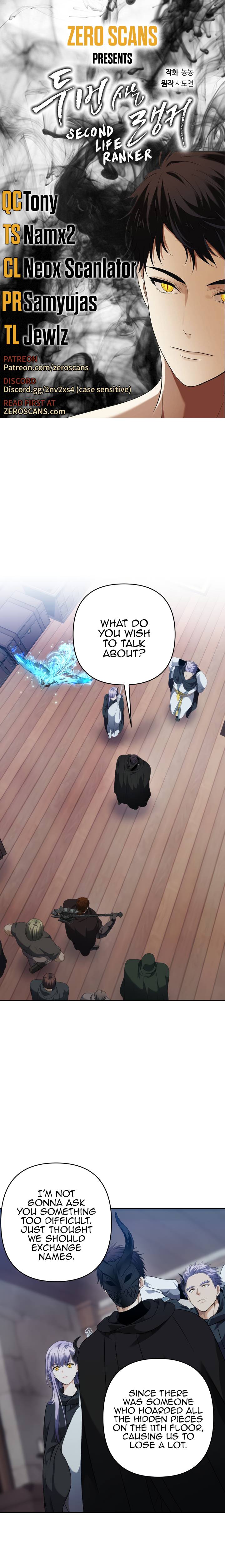 Read Ranker Who Lives A Second Time Manga Online