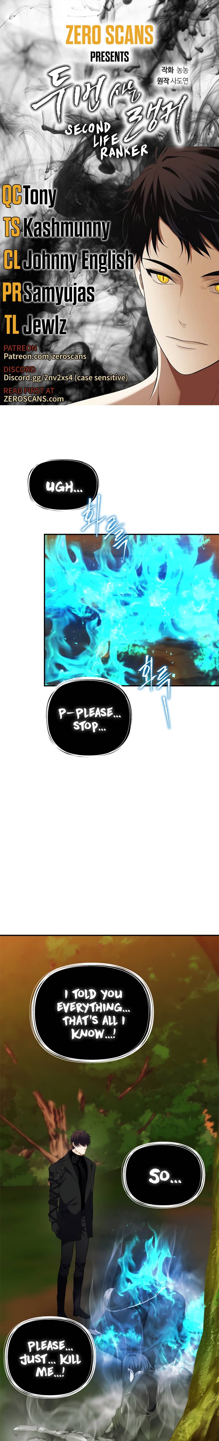 Read Ranker Who Lives A Second Time Manga Online