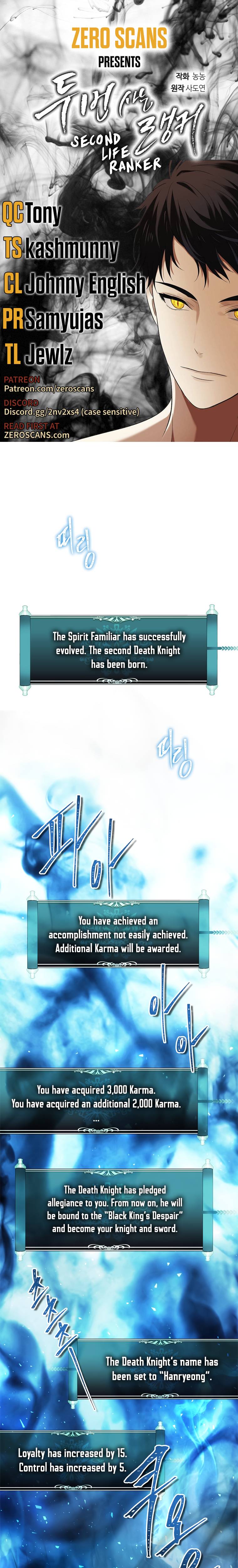 Read Ranker Who Lives A Second Time Manga Online