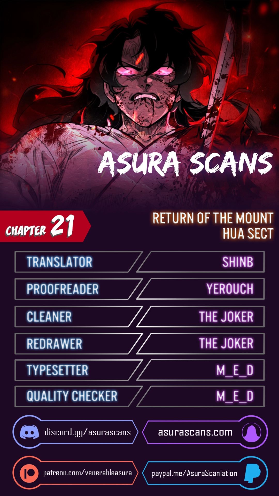 Read Return of the Mount Hua Sect Manga Online