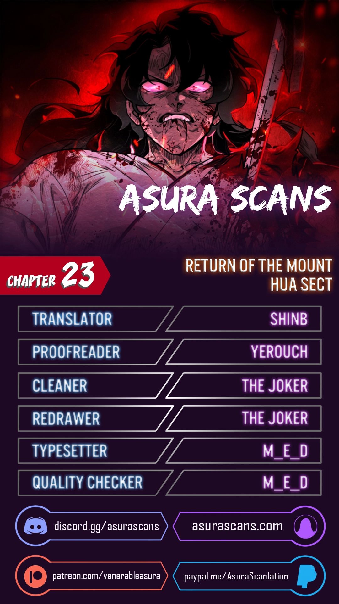Read Return of the Mount Hua Sect Manga Online