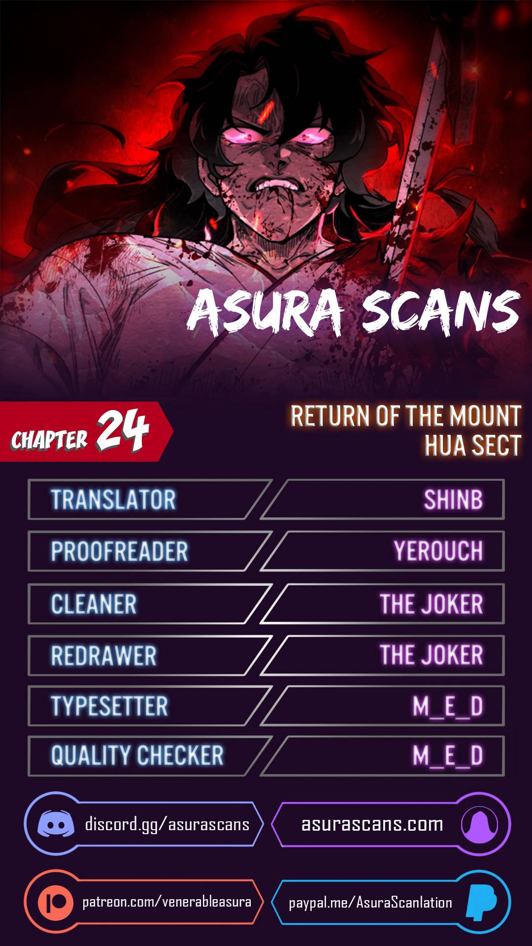Read Return of the Mount Hua Sect Manga Online