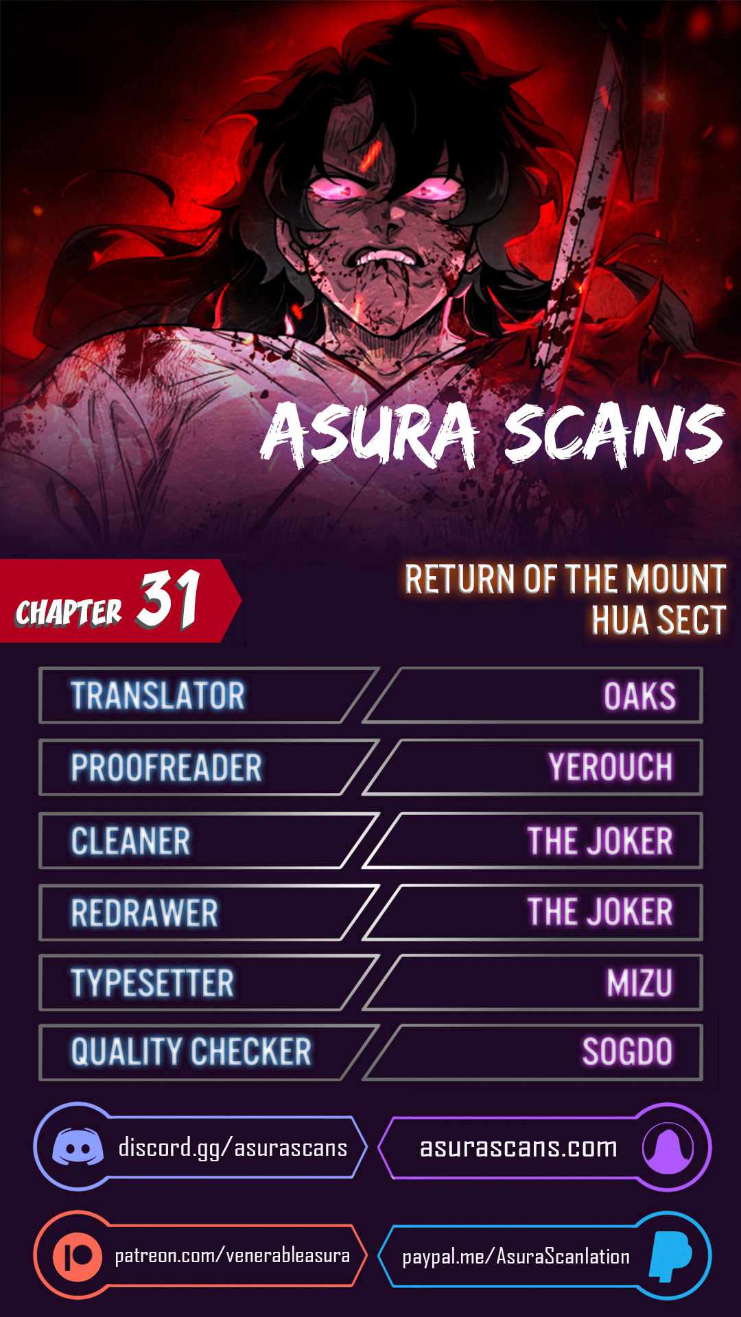 Read Return of the Mount Hua Sect Manga Online