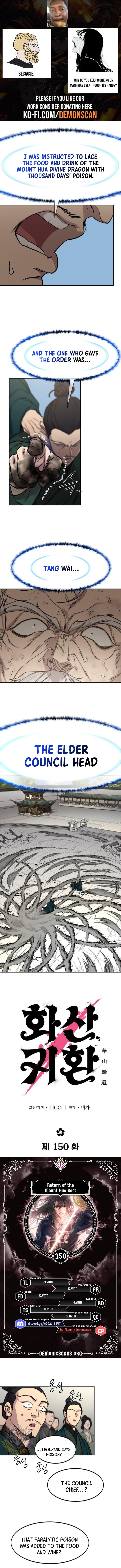 Read Return of the Mount Hua Sect Manga Online