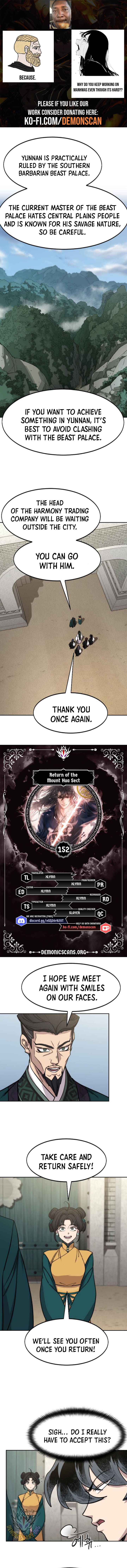 Read Return of the Mount Hua Sect Manga Online