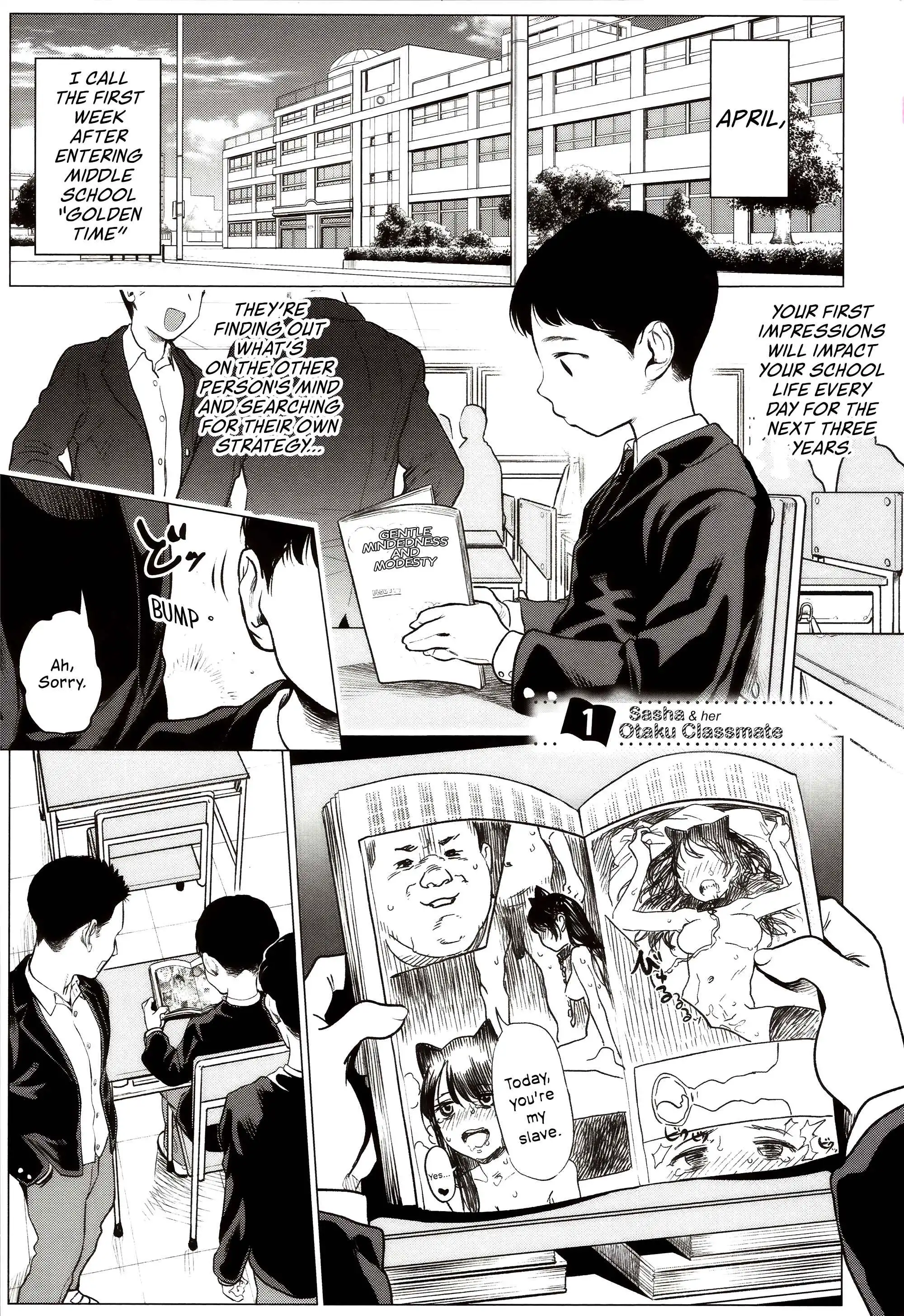 Read Sasha and Her Otaku Classmate Manga Online