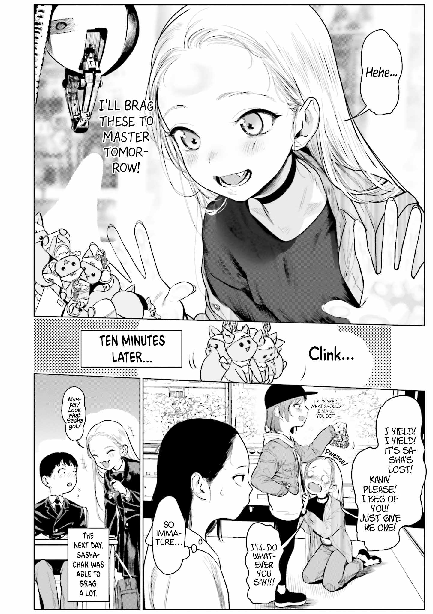Read Sasha and Her Otaku Classmate Manga Online