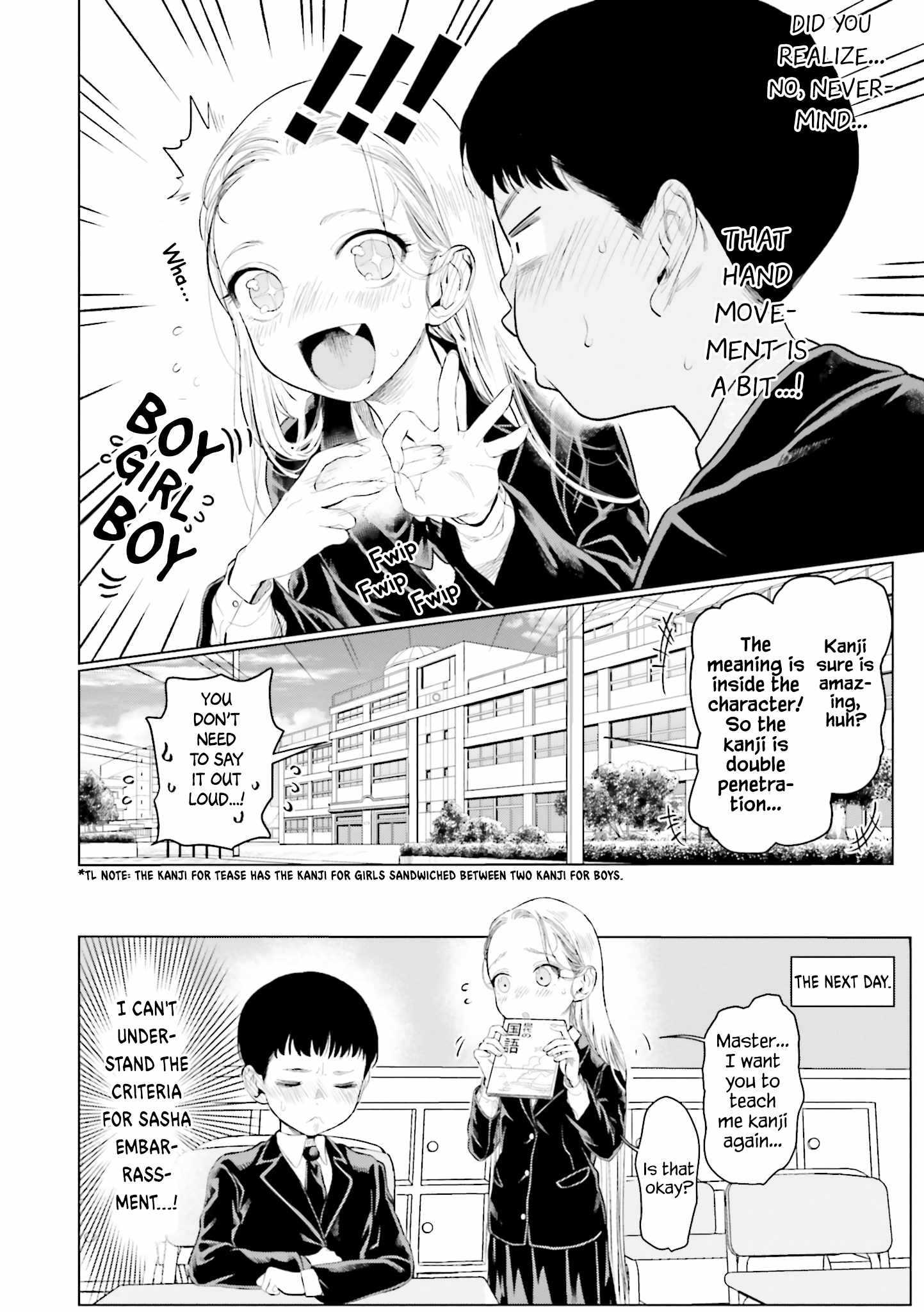 Read Sasha and Her Otaku Classmate Manga Online