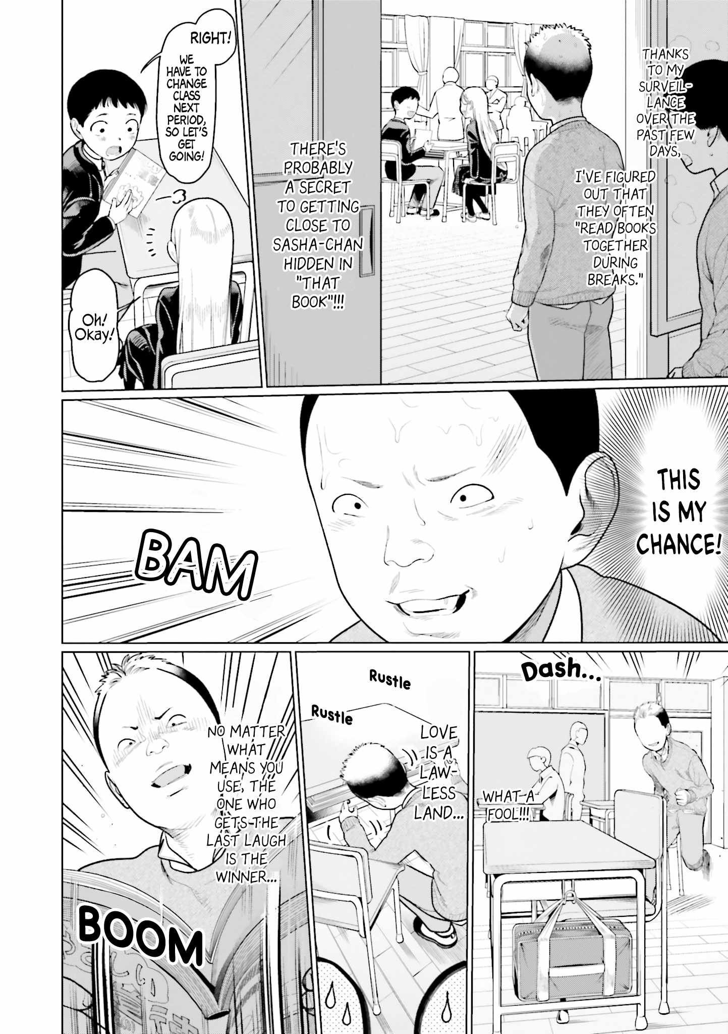 Read Sasha and Her Otaku Classmate Manga Online