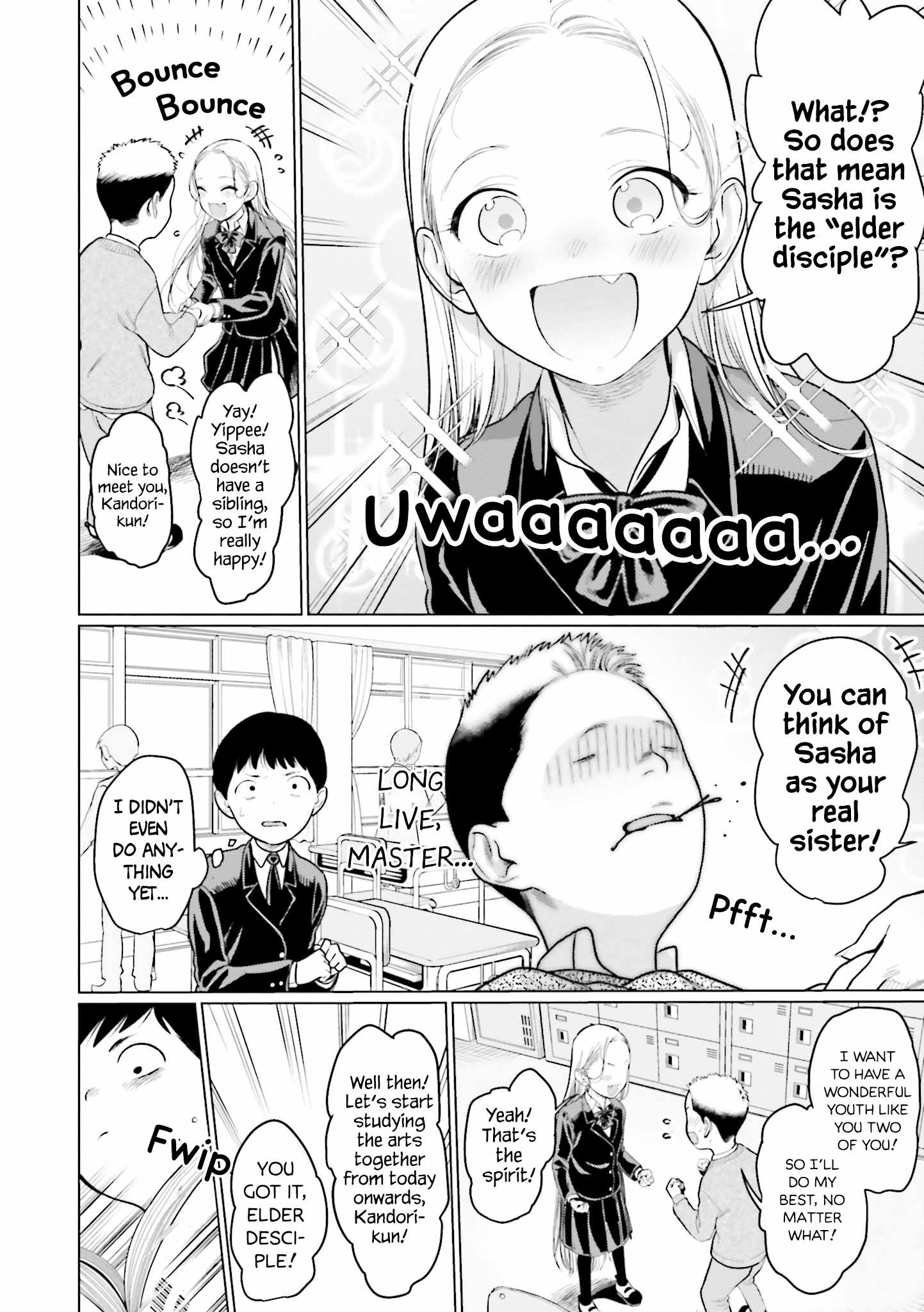 Read Sasha and Her Otaku Classmate Manga Online