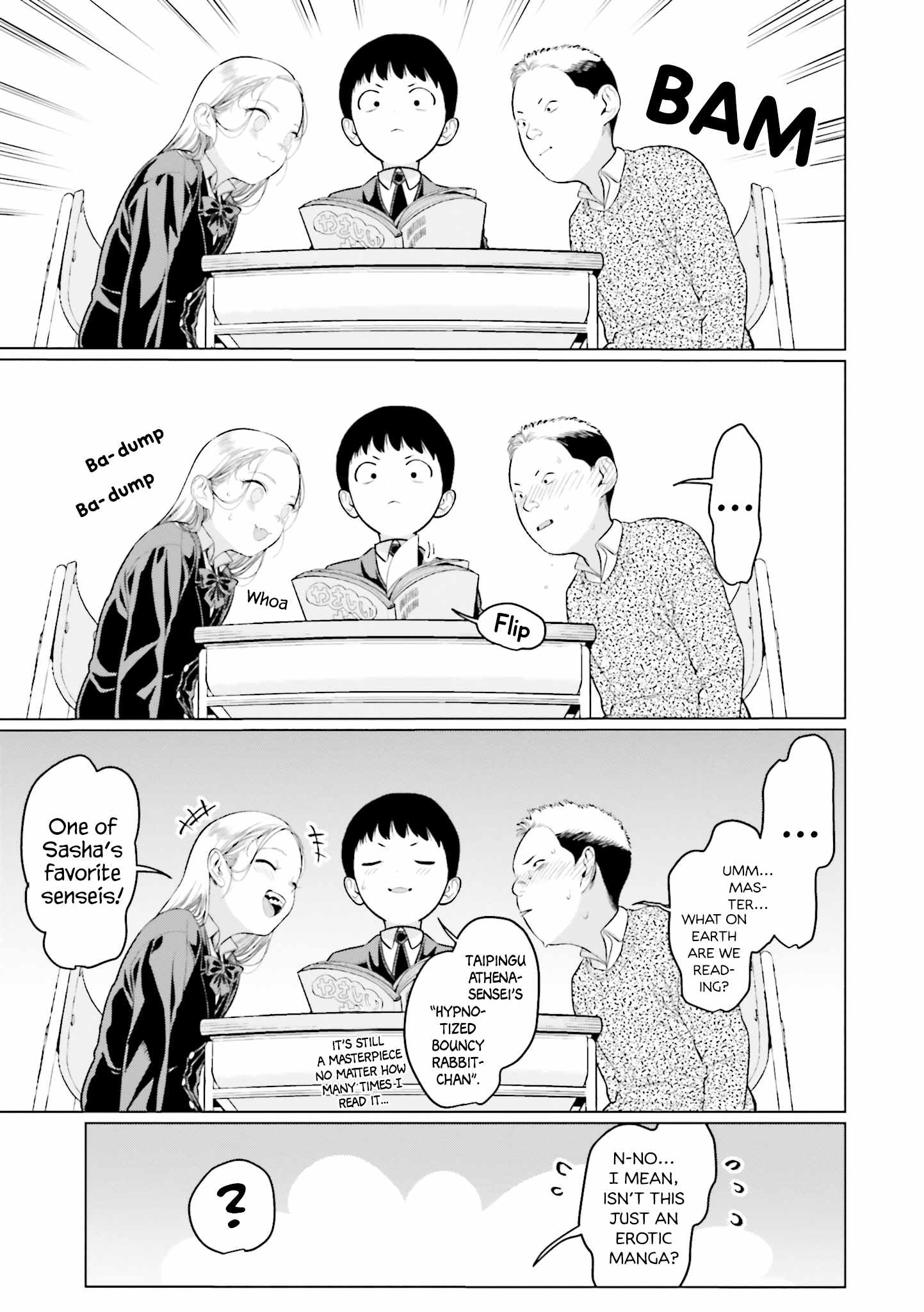 Read Sasha and Her Otaku Classmate Manga Online