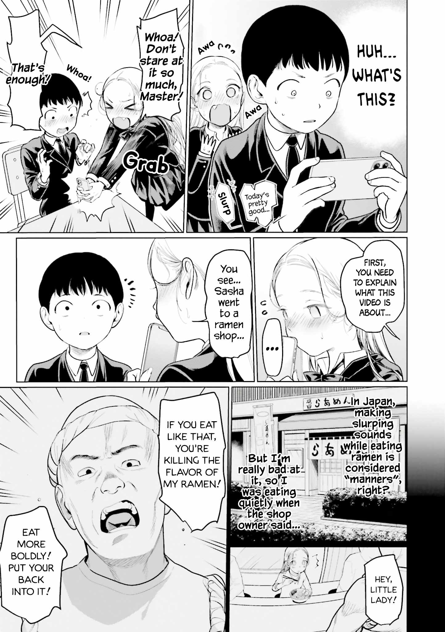 Read Sasha and Her Otaku Classmate Manga Online