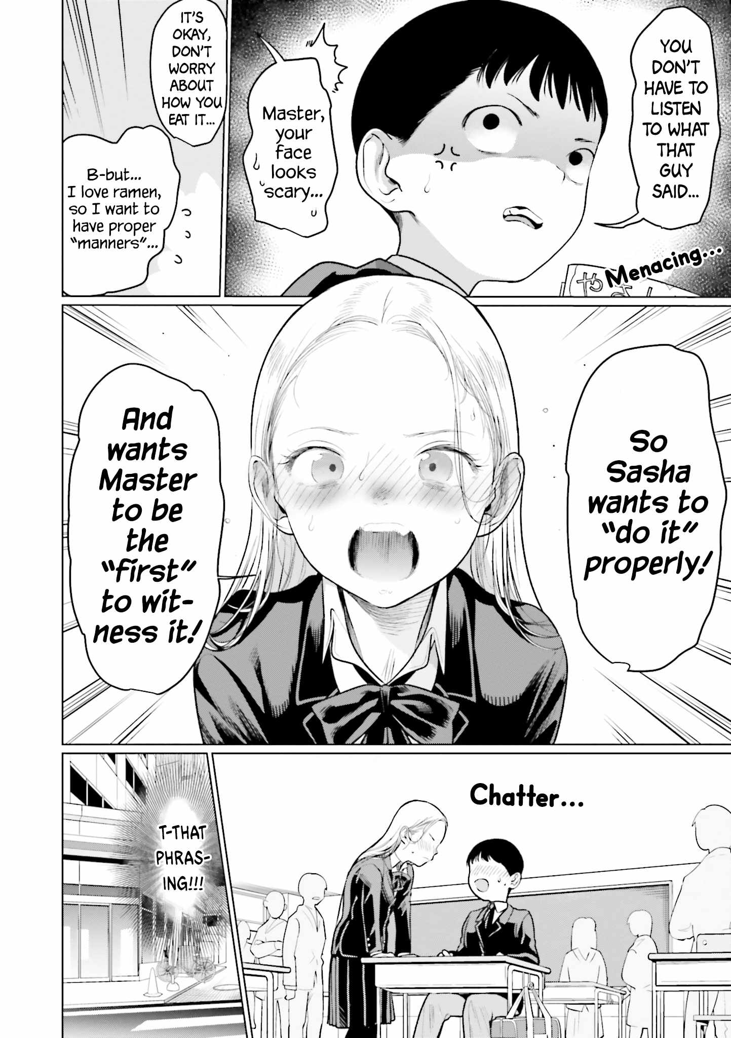 Read Sasha and Her Otaku Classmate Manga Online