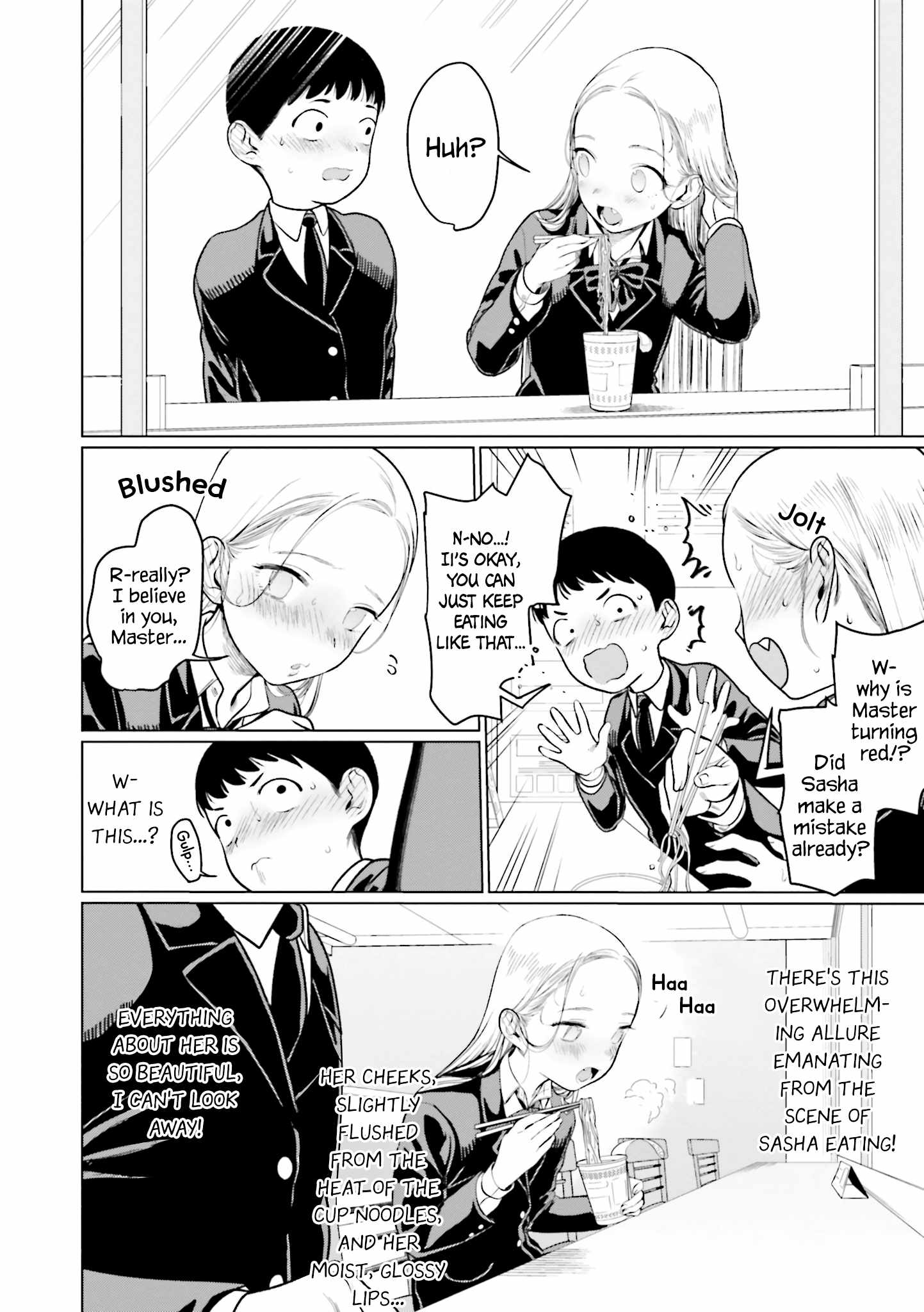 Read Sasha and Her Otaku Classmate Manga Online