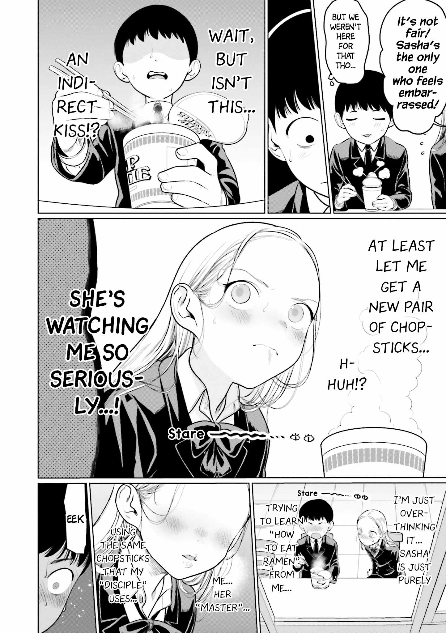 Read Sasha and Her Otaku Classmate Manga Online