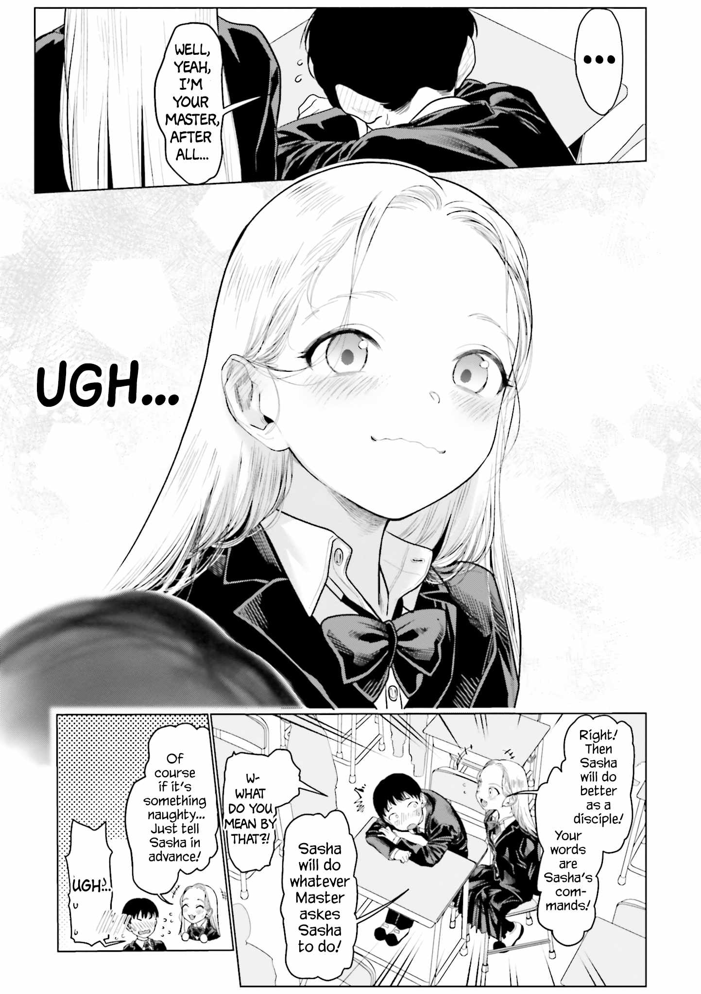 Read Sasha and Her Otaku Classmate Manga Online